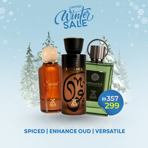 Versatile + Spiced + Enhance Oud — Power & Presence Set